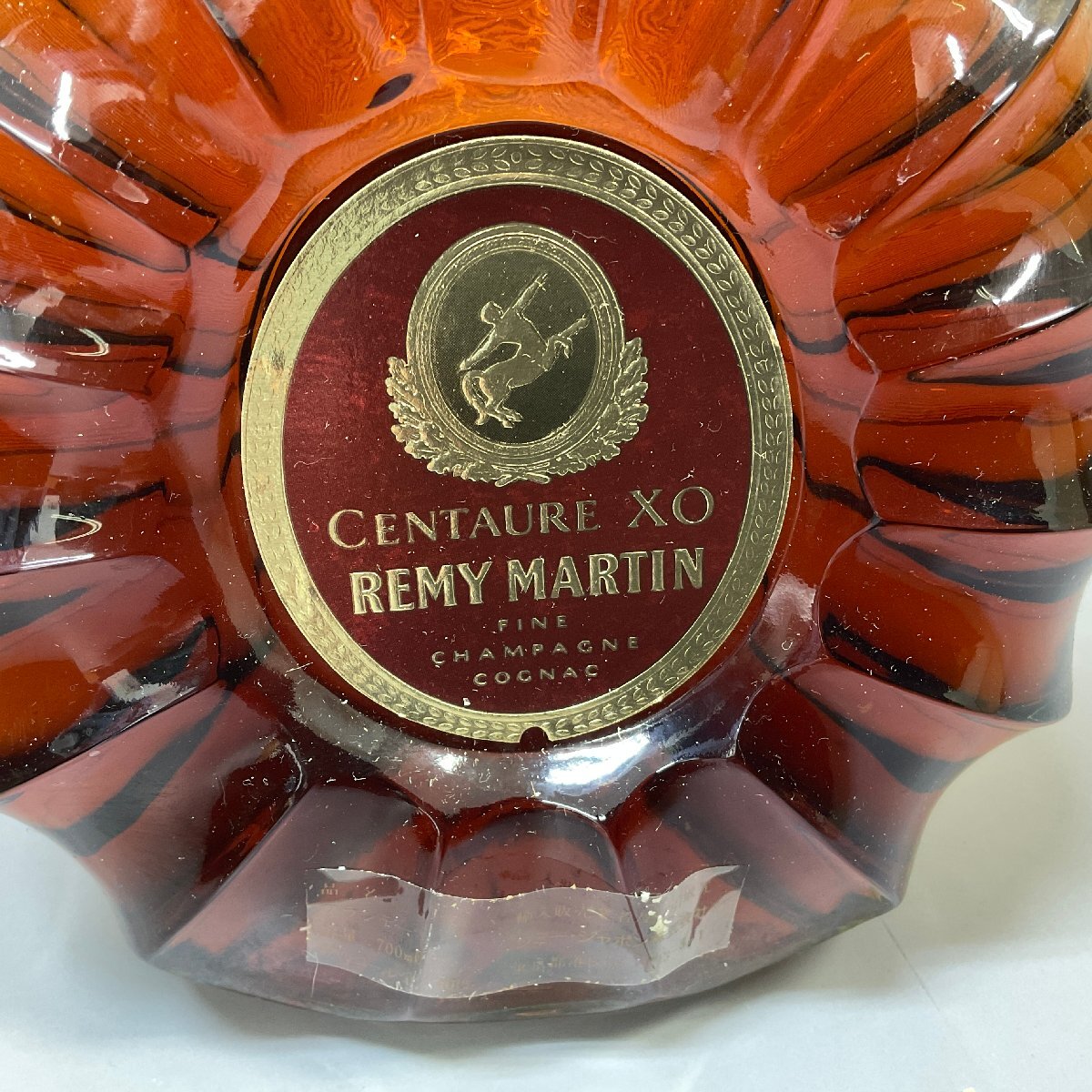 【S59】REMY MARTIN CENTAURE XO レミーマルタン セントー XO グリーンボトル 700ml 40% ブランデー 箱付 未開栓 古酒 洋酒_画像6