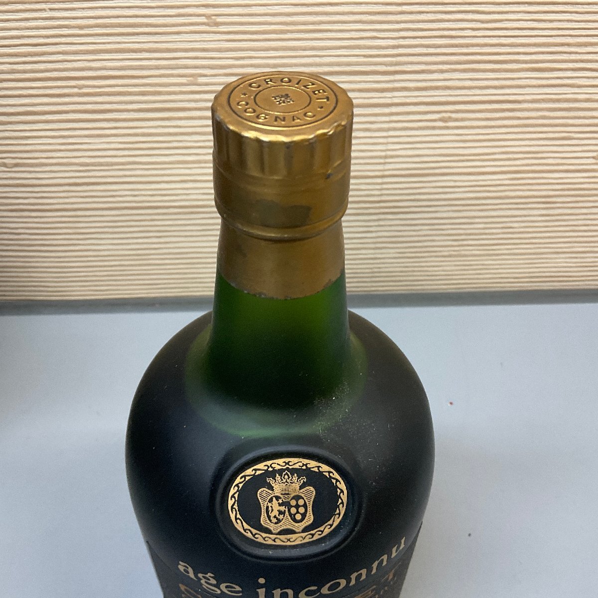 【S71】CROIZET D'AGE INCONNU コニャック ブランデー 700ml 40％ 未開栓 古酒 洋酒の画像7