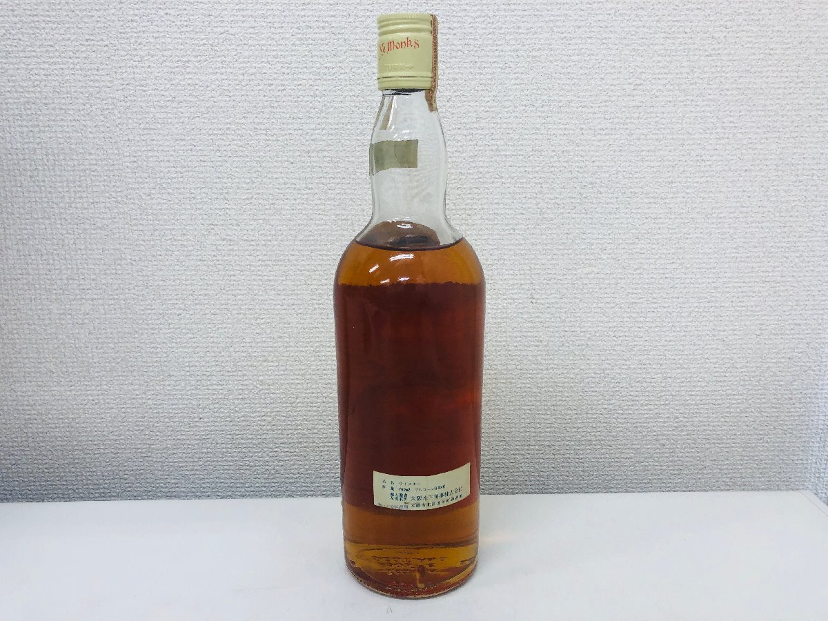 【M108】Ye Monks イ モンクス 43％ 760ml スコッチ ウイスキー 未開栓 古酒 洋酒_画像6