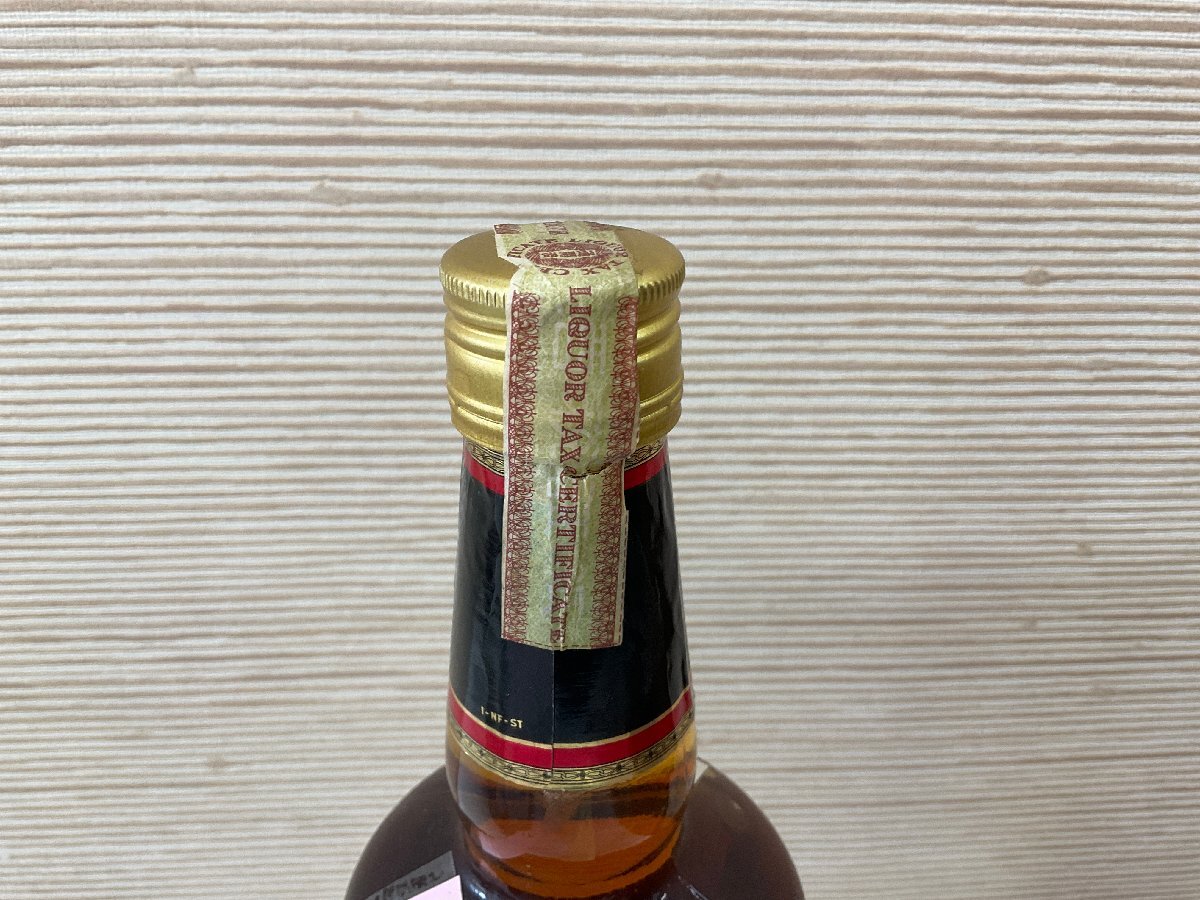 【S37】Seagram's 100 PIPERS DE LUXE 760ml 43％ スコッチ ウイスキー 未開栓 古酒 洋酒の画像8
