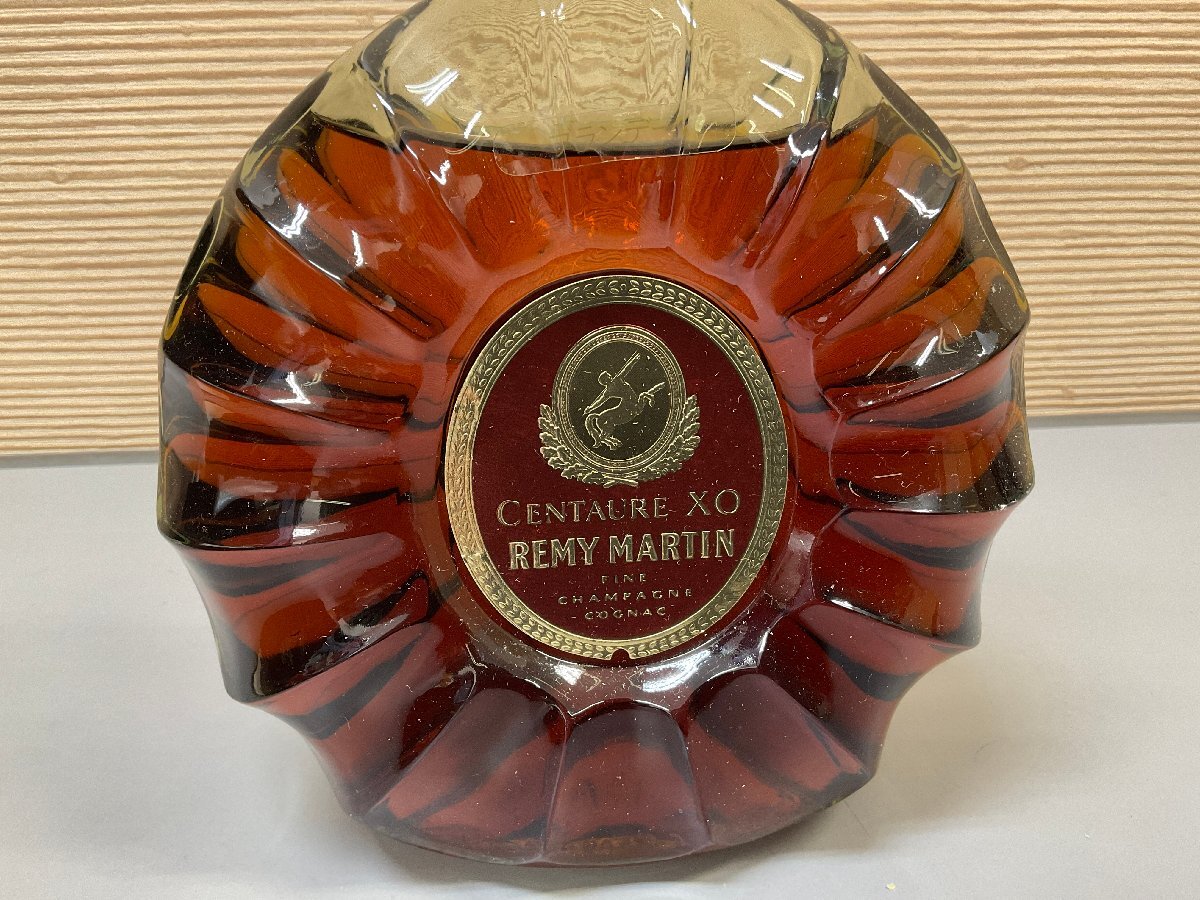 【S59】REMY MARTIN CENTAURE XO レミーマルタン セントー XO グリーンボトル 700ml 40% ブランデー 箱付 未開栓 古酒 洋酒_画像4