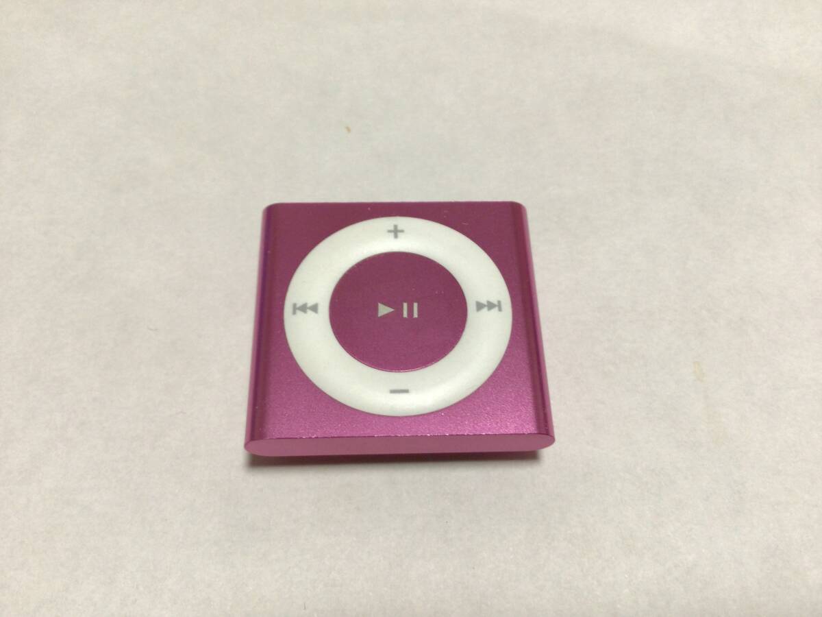 iPod shuffle 4th gene pink 管理no.46 バッテリー交換済 作動品の画像1