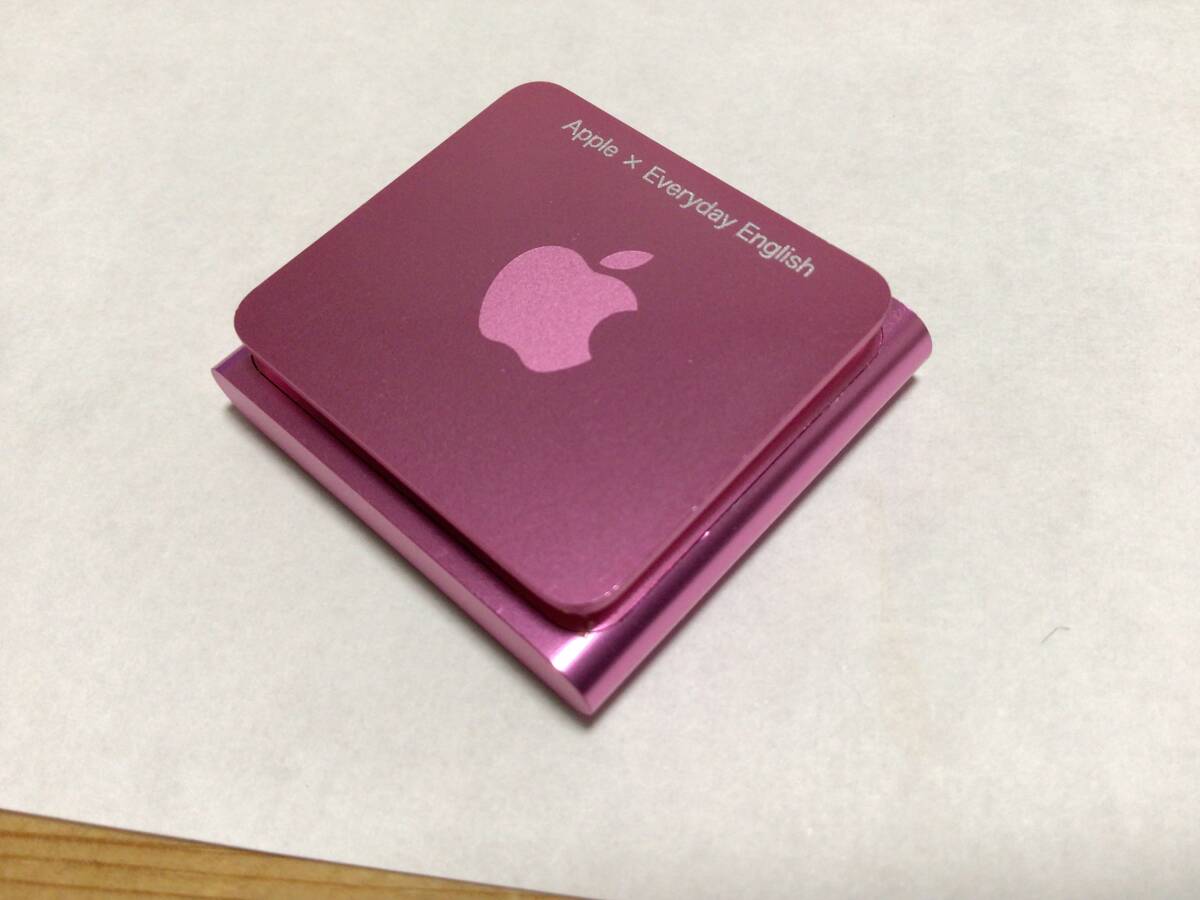 iPod shuffle 4th gene pink 管理no.46 バッテリー交換済 作動品の画像7