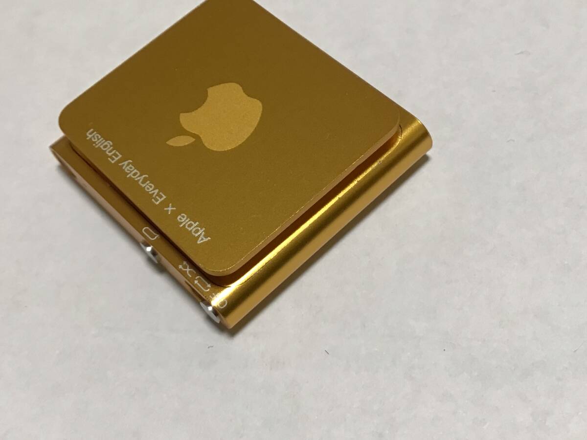 iPod Shuffle 4th gene gold управление no.19 аккумулятор заменен, pra коробка принадлежности имеется 