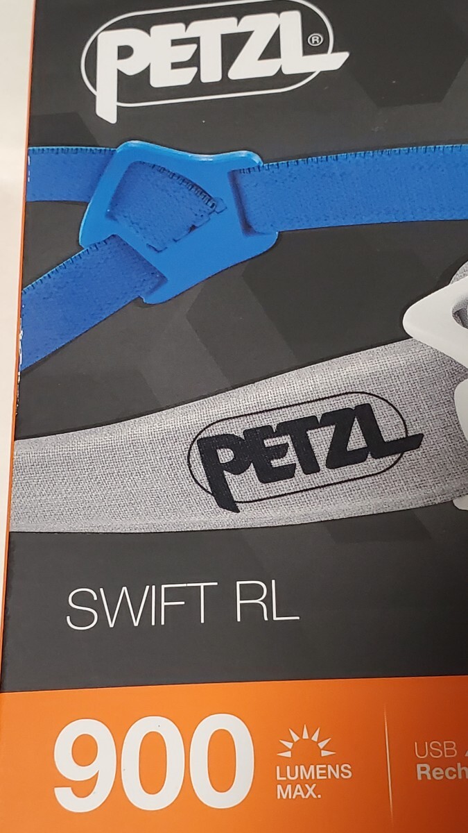 未使用品 ペツル PETZL SWIFT RL Reactive LIGHTING Headlamp ヘッドランプ 最大900ルーメン E095BA02色青ブルー 登山山歩散歩トレイルランの画像10