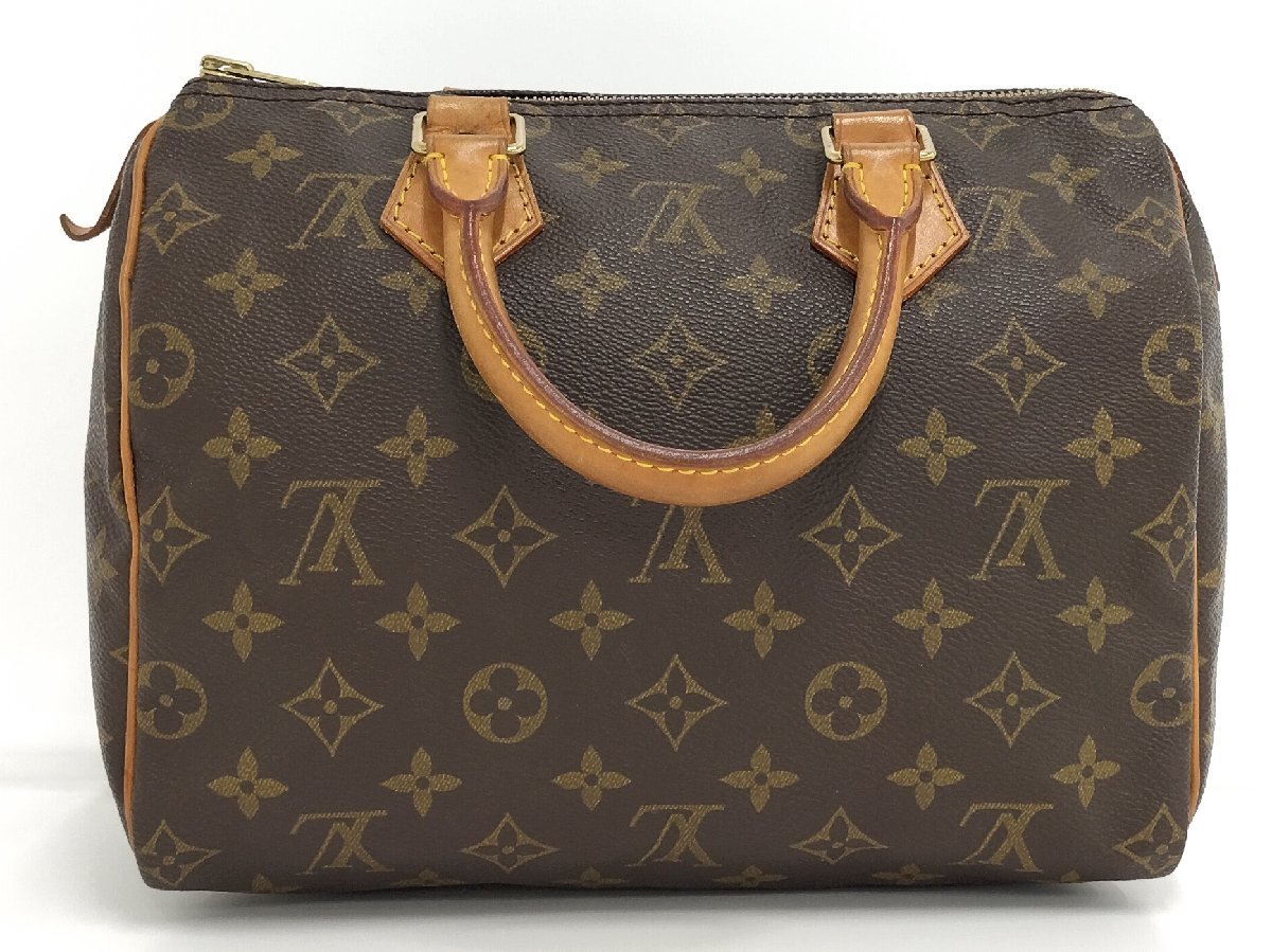 ●ルイヴィトン LOUIS VUITTON スピーディ25 ボストンバッグ ハンドバッグ モノグラム M41528 ブラウン [Jコレ]D24yu180の画像2