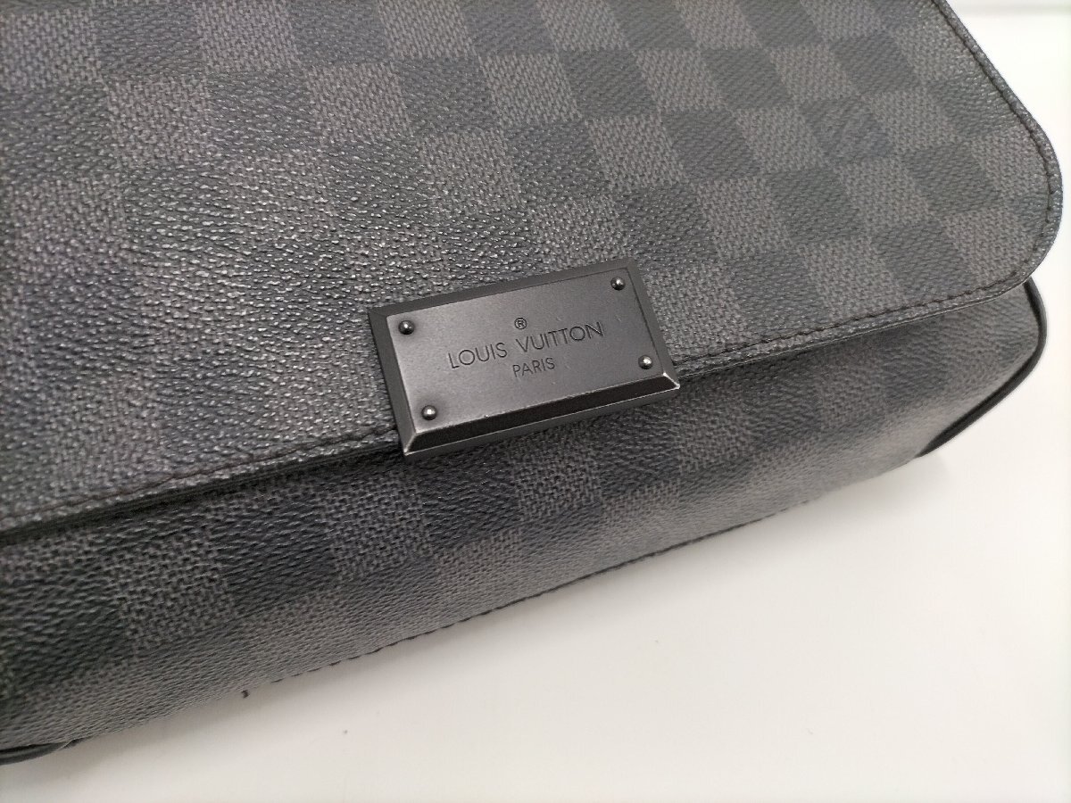 ●ルイヴィトン LOUIS VUITTON ディストリクトPM ショルダーバッグ ダミエグラフィット N41260[Jコレ]D10TA42の画像6