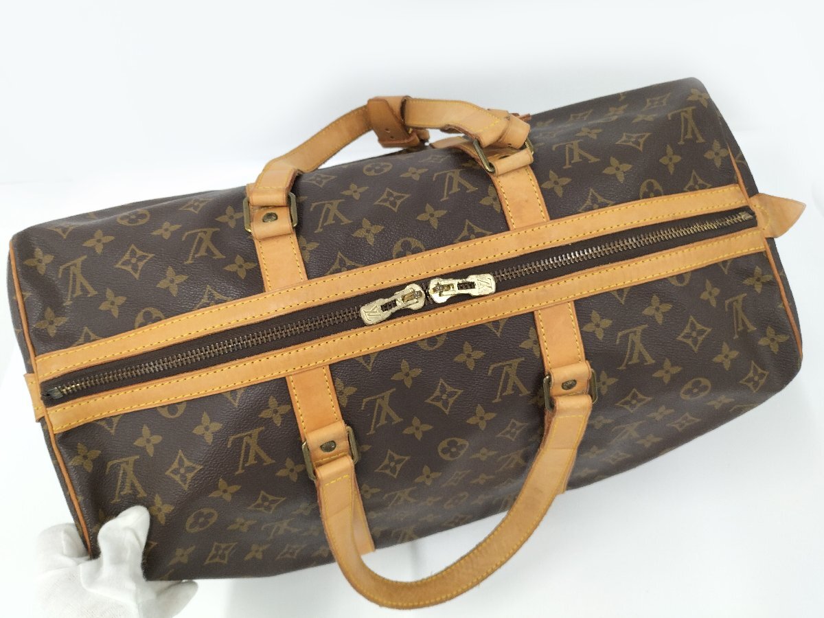 ●ルイヴィトン LOUIS VUITTON サックスープル45 ボストンバッグ モノグラム M41624[Jコレ]D16TA46の画像8