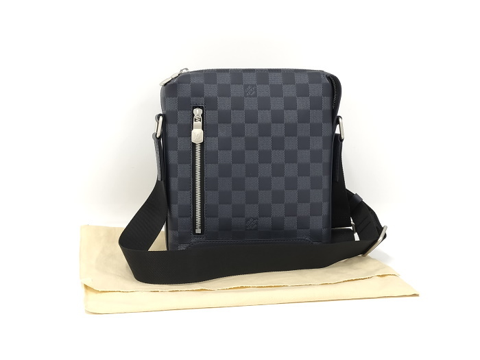 【中古】LOUIS VUITTON ディスカバリーメッセンジャーPPM ショルダーバッグ ダミエ アンフィニ オニキス ブラック N40122_画像10