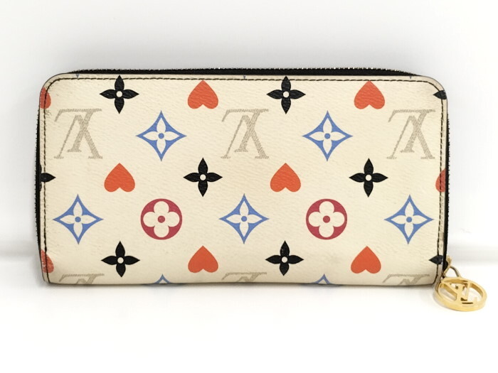 【中古】LOUIS VUITTON ジッピーウォレット ゲームオン ラウンドファスナー 長財布 モノグラム マルチカラー M57491_画像3