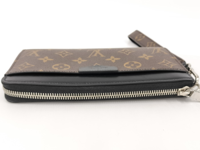 【中古】LOUIS VUITTON ジッピー ドラゴンヌ L字ファスナー 長財布 モノグラム マカサー M69407_画像5