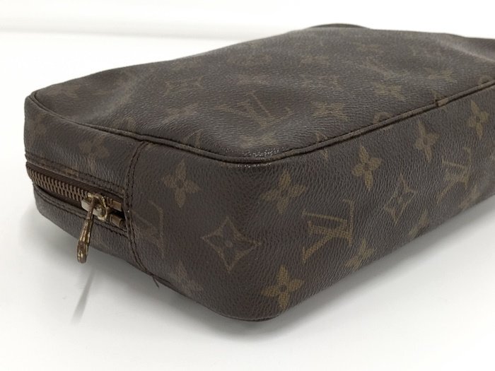 ●ルイヴィトン LOUIS VUITTON トゥルース トワレット23 モノグラム M47524 ポーチ ブラウン [Jコレ]D26yu192の画像4