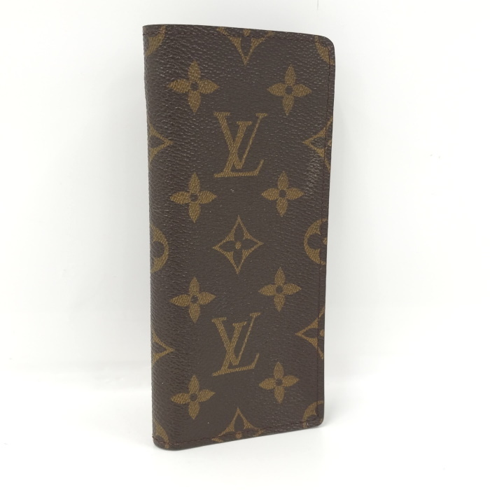 【中古】LOUIS VUITTON エテュイ リュネット サーンプル メガネケース モノグラム M62962_画像1