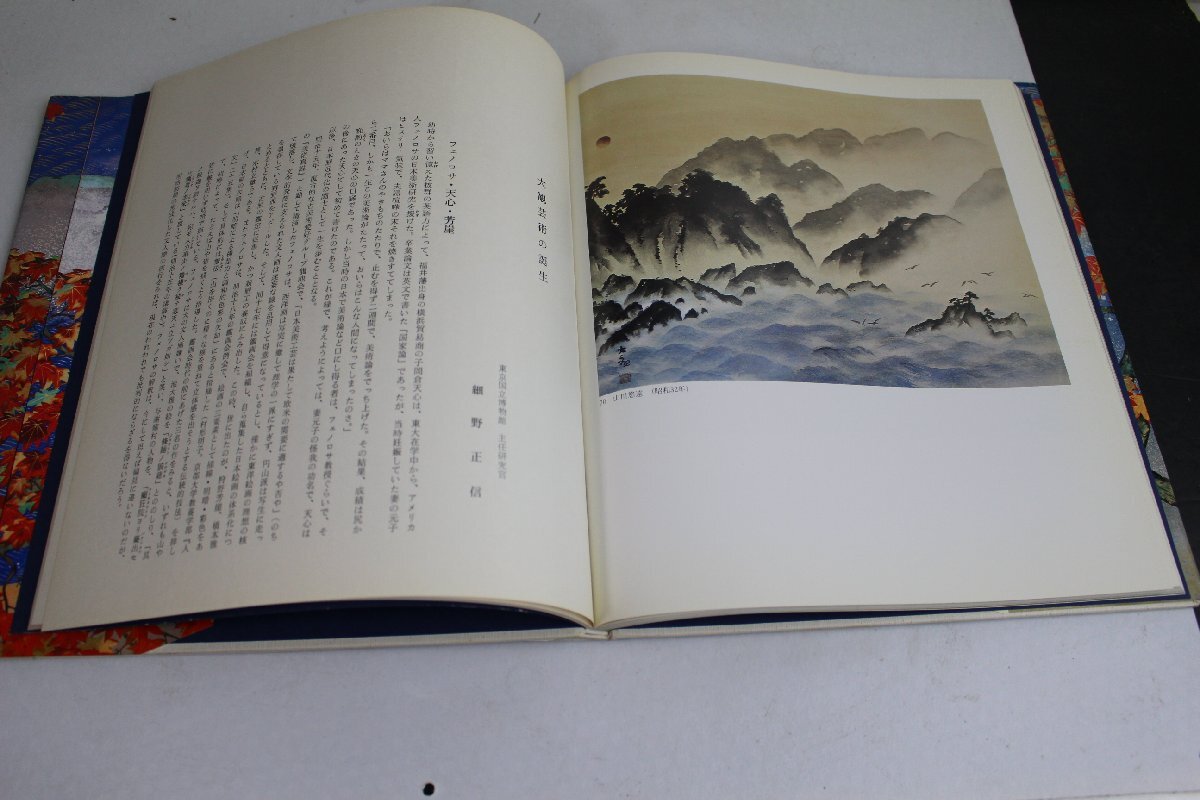 横山大観 足立美術館所蔵 横山大観展図録 画集 中古 長期保管品 中古本 昭和 レトロ 当時物 美品 画家 図録_画像5