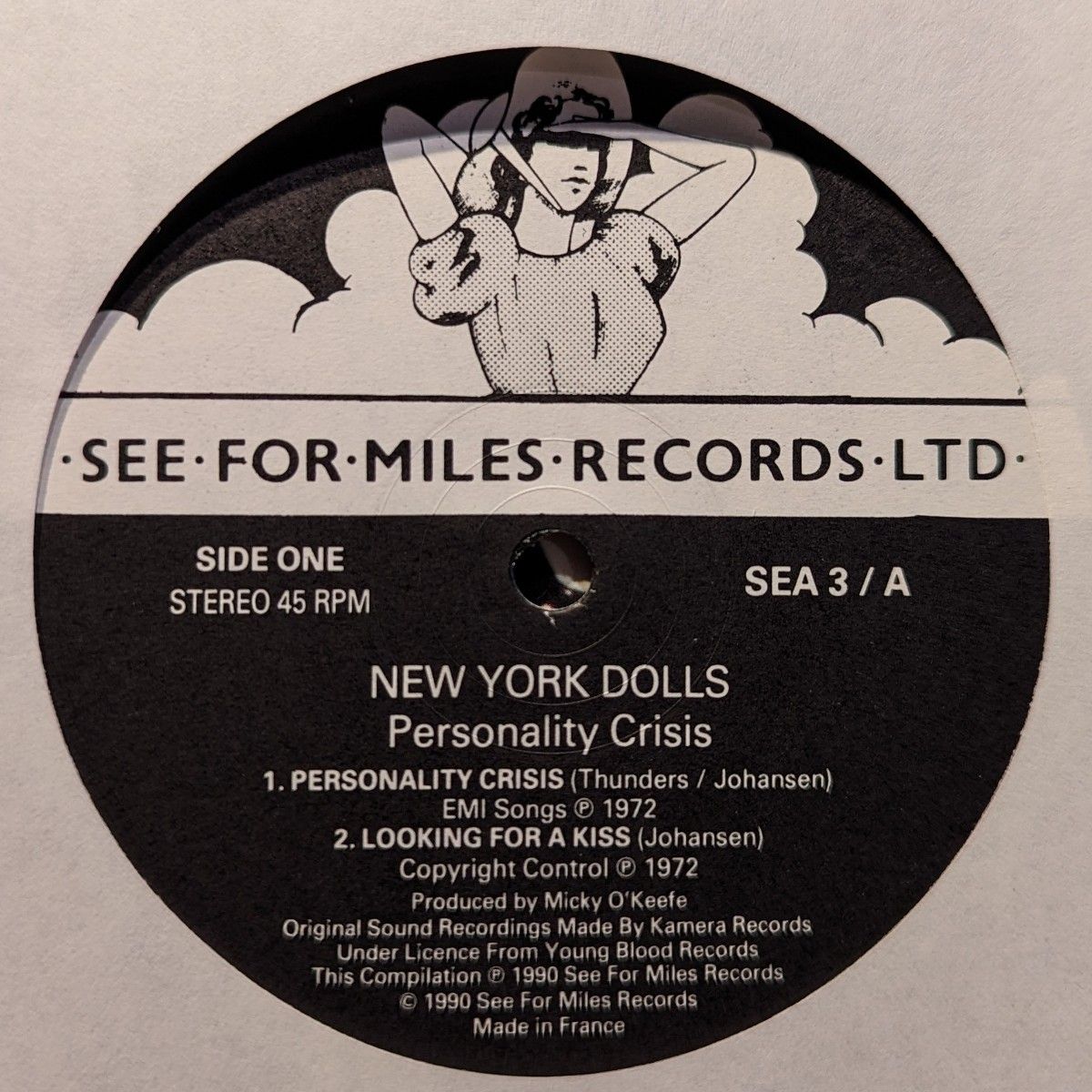 UK盤 12インチアナログ New York Dolls ニューヨーク・ドールズ  パンク グラム・ロック Punk 