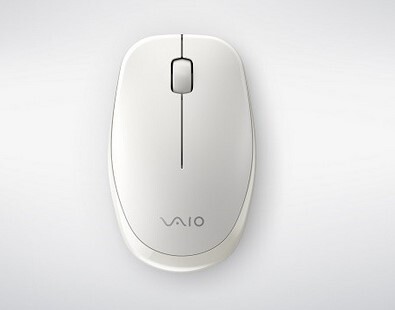 VAIO VJ8MS1AW ワイヤレスマウス (ウォームホワイト)の画像1