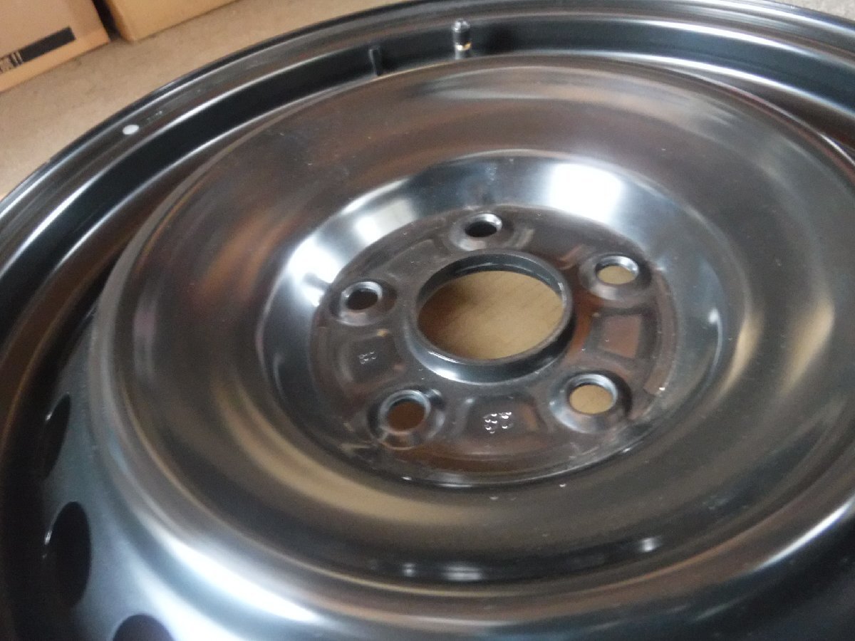 【K509】鉄ホイール4本 J17×6.5J DOT 5穴 PCD114.3 プリウス 60系 トヨタ純正 新車外し ◆◆個人宅配送不可◆◆_画像3