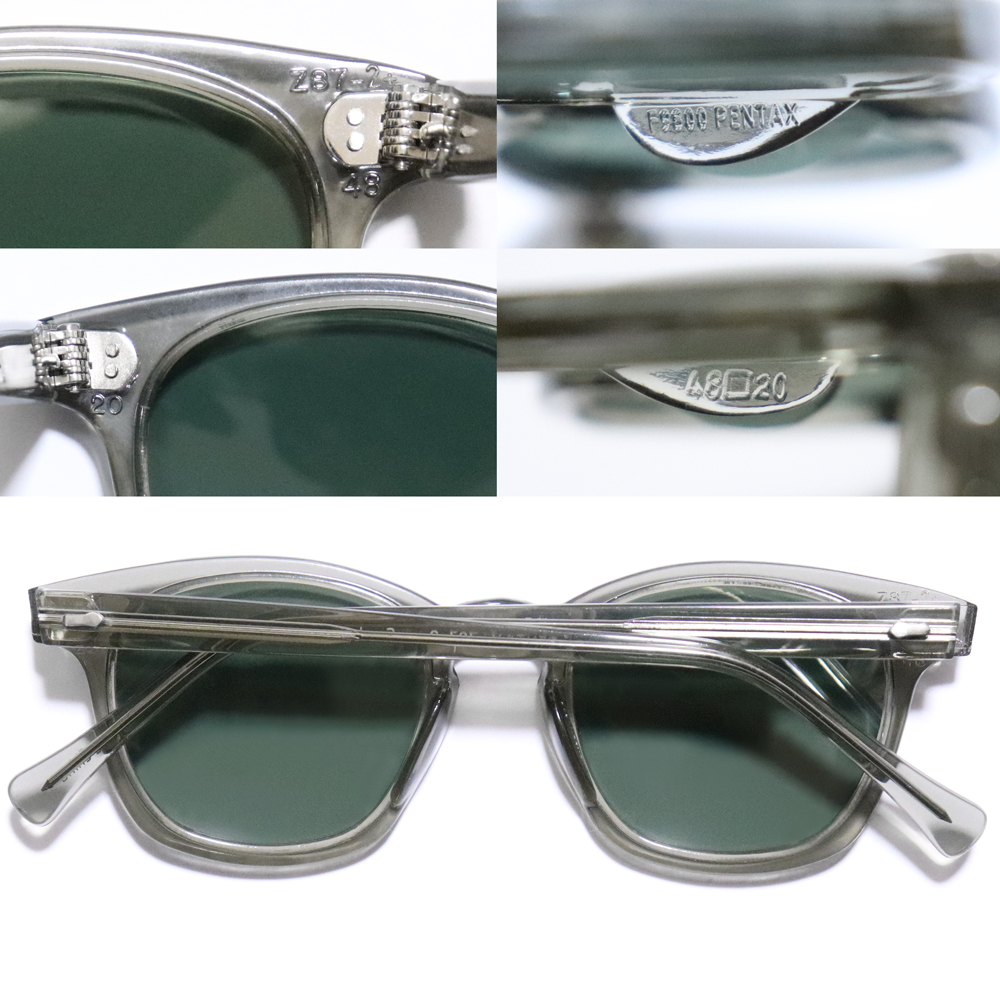 デッドストック90年代 PENTAX by HOYA AO Safety Glasses American Optical アメリカンオプティカル ビンテージ 眼鏡 セーフティーメガネ の画像4