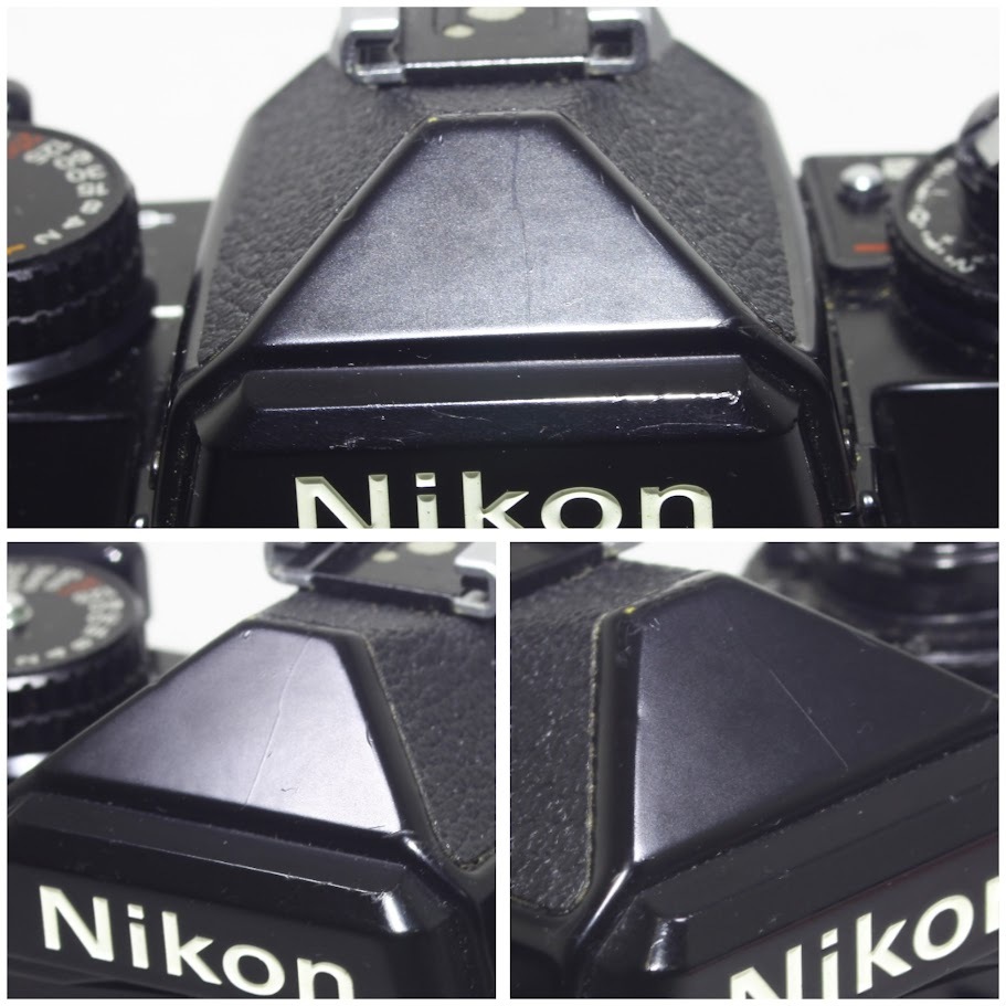 B581◆かなり美品/希少/D刻印◆ Nikon ニコン FE2 ブラックボディの画像4