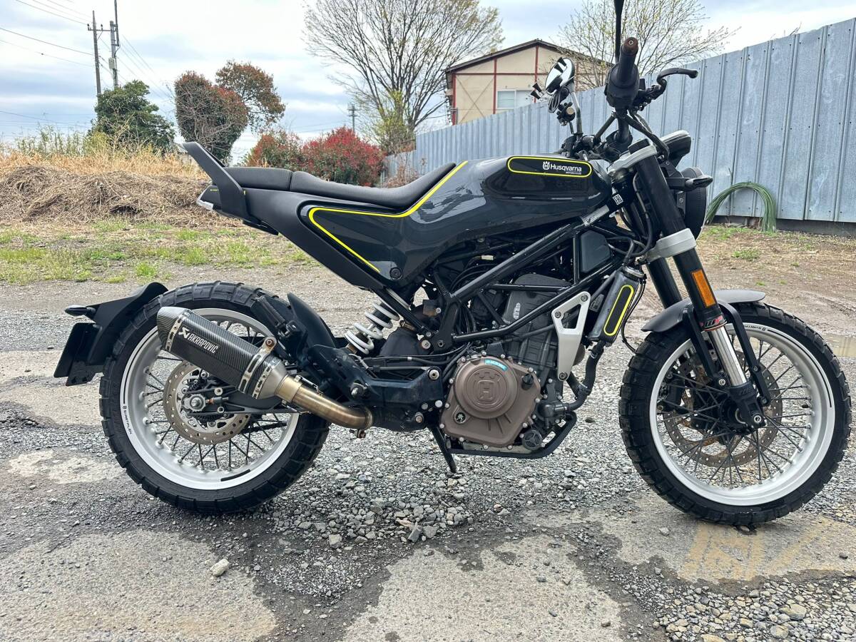 Husqvarna SVARTPILEN 401 ハスクバーナ スヴァルトピレン401 2019モデル 書類無の画像6