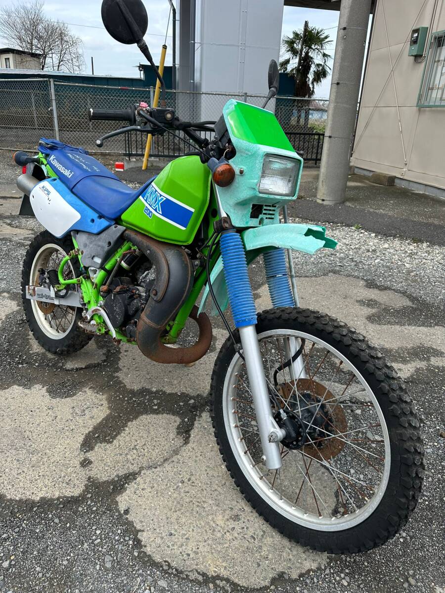 KAWASAKI KMX200 MX200A カワサキ 書類無の画像7