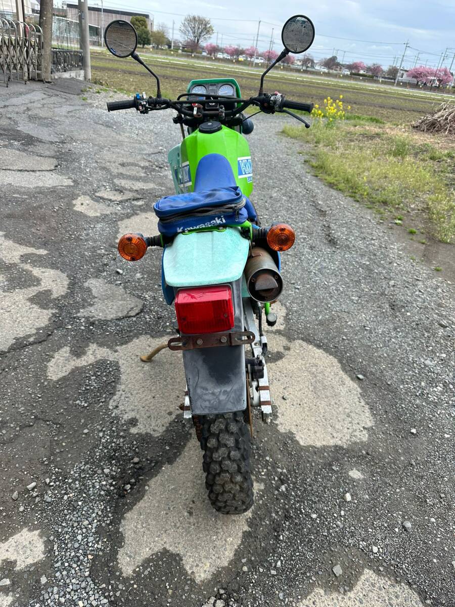 KAWASAKI KMX200 MX200A カワサキ 書類無の画像5