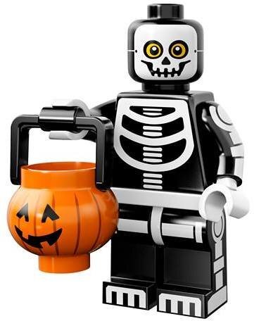 LEGO Skeleton Guy　レゴブロック街シリーズミニフィギュアシリーズ廃盤品_画像1