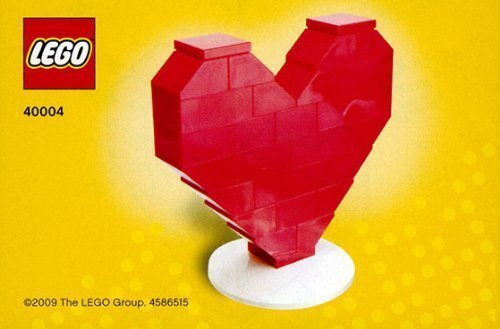 LEGO 40004　レゴブロックハート廃盤品_画像1