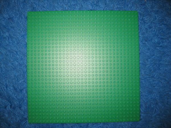 LEGO 626　レゴブロックパーツグリーンプレート基盤_画像1