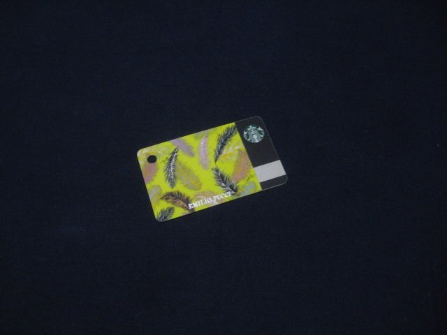 スターバックス(STARBUCKS)エミリオプッチミニスタバカード_画像1