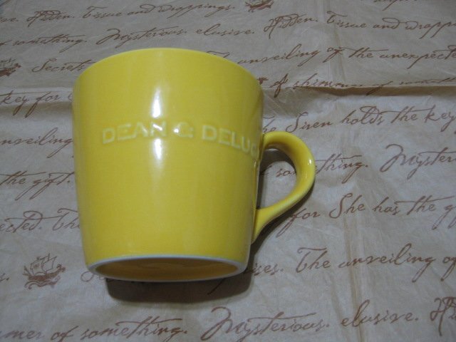 DEAN&DELUCA yellowマグカップ_画像1