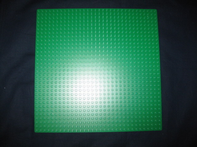 LEGO 626　レゴブロックパーツグリーンプレート基盤廃盤品_画像1