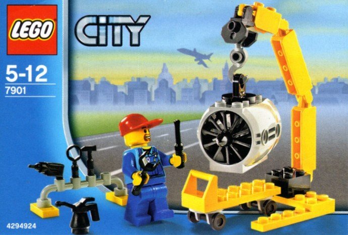 LEGO 7901　レゴブロックシティーCITY街シリーズ廃盤品_画像1