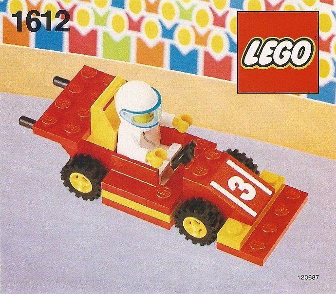 レア★LEGO 1612　レゴブロック街シリーズTOWN廃盤品_画像1