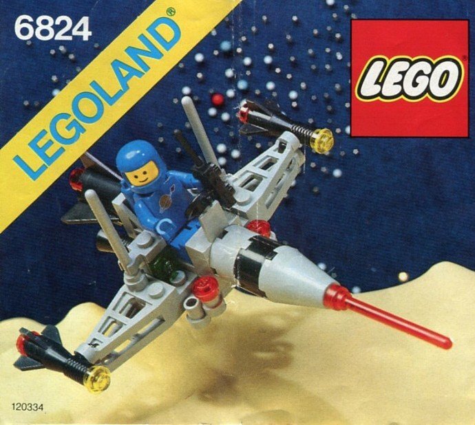 レア★入手困難★LEGO 6824　レゴブロック宇宙シリーズスペース廃盤品_画像1