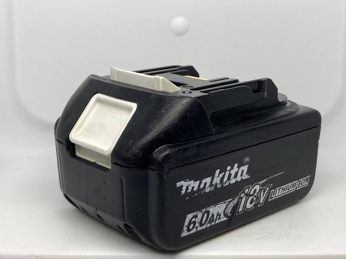 【送料0】純正！マキタ バッテリー 18v 6.0Ah【BL1860B】残量表示あり 税無  Makita  /6311の画像4