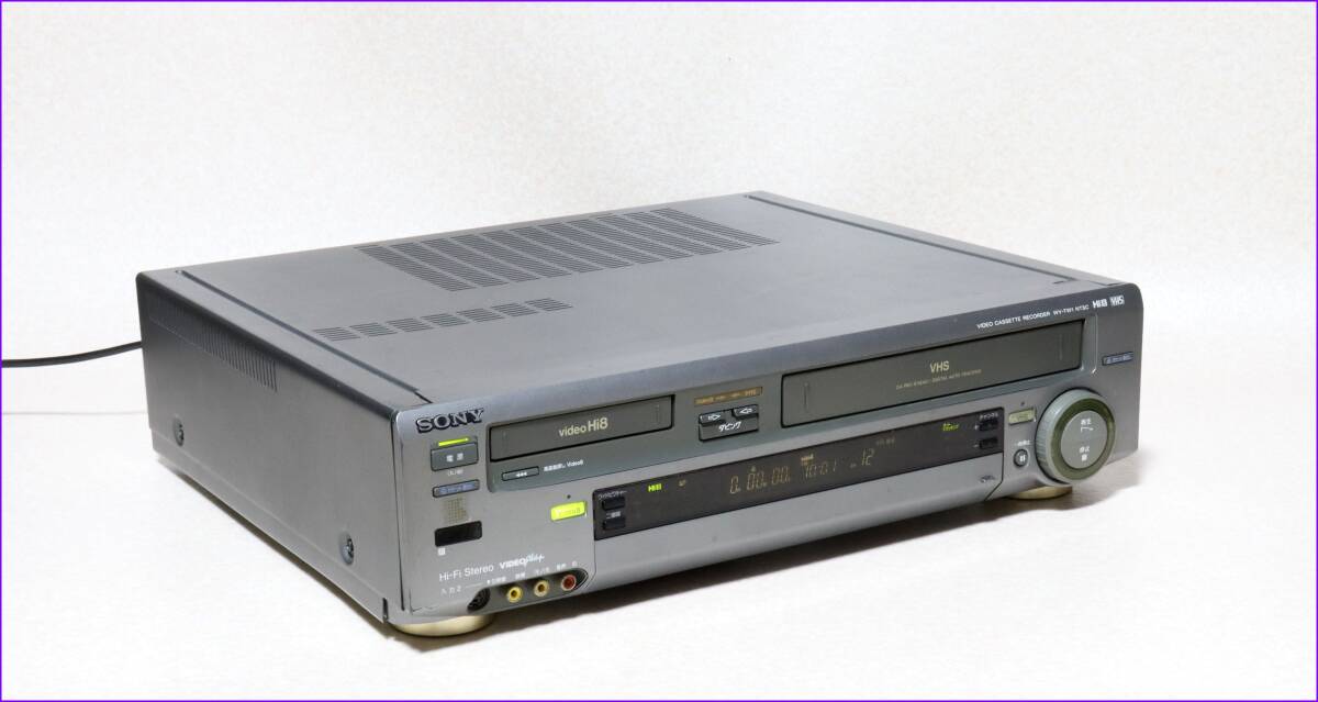 SONY Hi8/VHS Wデッキ 【 WV-TW1 】保証付完動品の画像4