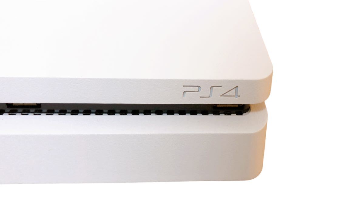 動作品 PS4 プレイステーション4 本体 cuh-2200B 1TB グレイシャーホワイト SONY ソニー コントローラーなし PlayStation4 プレステの画像3