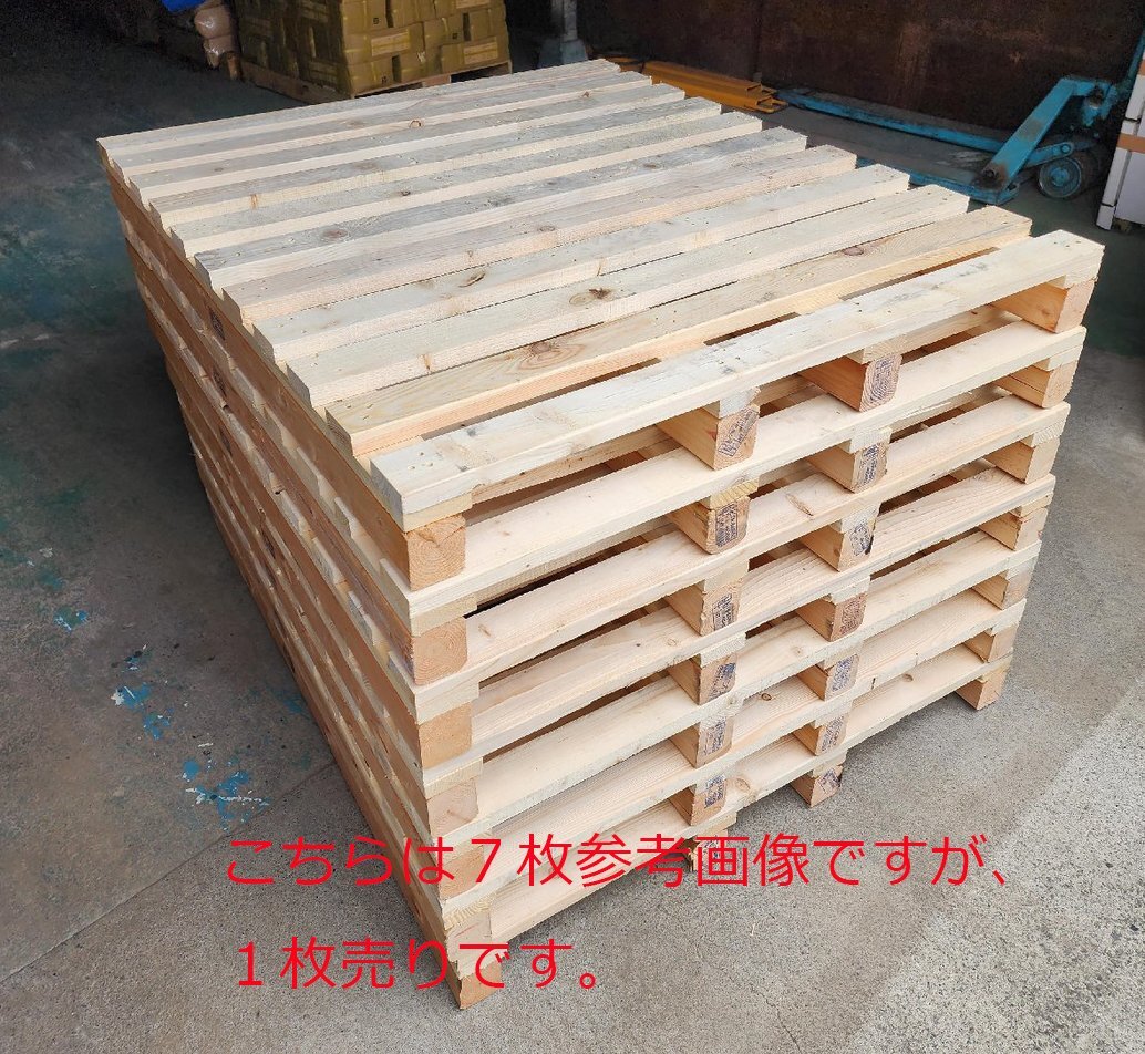 木製パレット 105㎝×122㎝ 1枚売り 複数入札可能 埼玉県上尾市 引取り可能な方のみの画像1