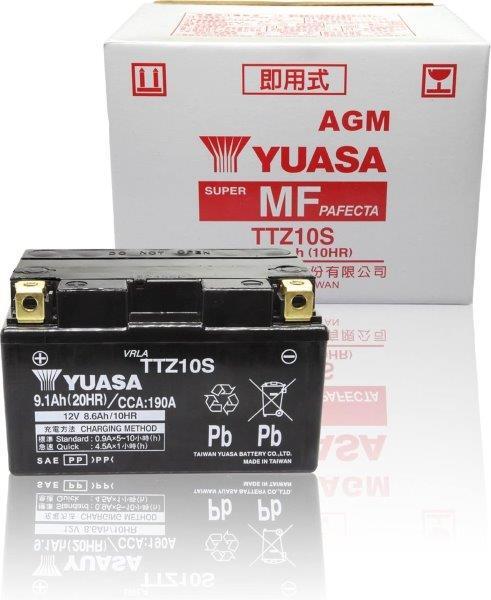 在庫有当日発送 TAIWAN YUASA 台湾ユアサ TTZ10S シールド型 AGM バイク用バッテリーの画像2