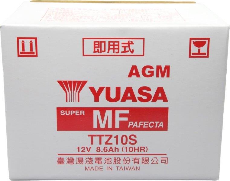 在庫有当日発送 TAIWAN YUASA 台湾ユアサ TTZ10S シールド型 AGM バイク用バッテリーの画像4