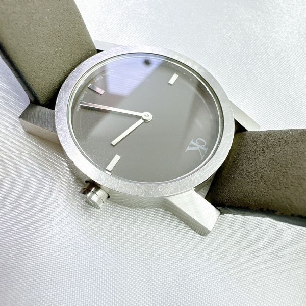 A2404-4-4 １円スタート クオーツ 稼働品 Calvin Klein カルバンクライン メンズ腕時計 シルバー の画像2