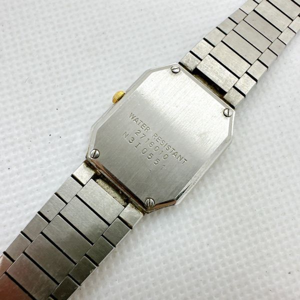 A2404-10-16 1 иен старт кварц работа товар хорошая вещь WALTHAM Waltham женские наручные часы Gold 1P