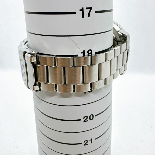 A2404-1112-13 １円スタート クオーツ　稼働品　美品　SEIKO　セイコークロノグラフ　アラーム機能　メンズ腕時計　シルバー_画像5
