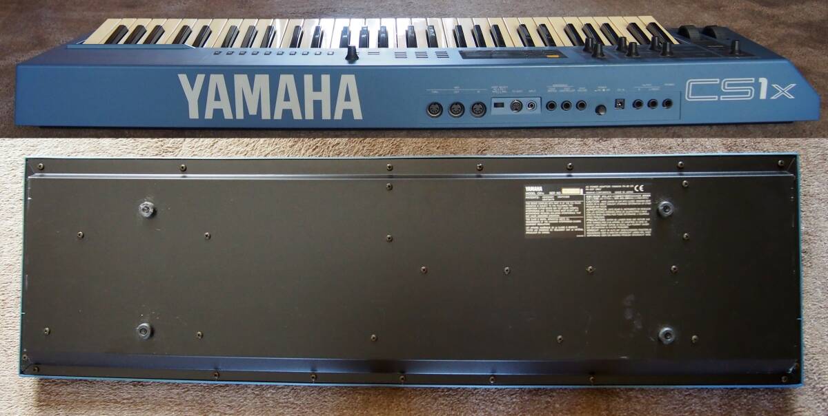 ヤマハ●YAMAHA CS1X●ブルー●日本製　_画像6