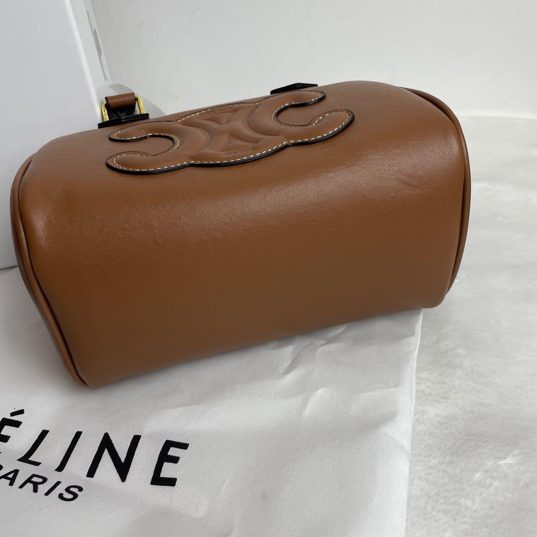 ★極美品★試着品★Celine トリオンフ キュイル スモール*ボストンバッグ #644262