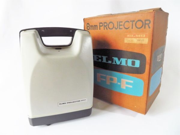 【 ジャンク品 箱入り 】 エルモ　8ミリ　映写機 ★ ELMO　PROJECTOR　FP-F_画像10