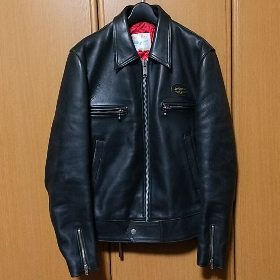 Levis Leathers ルイスレザーズ ドミネーター 666期 36 シングルライダースジャケット 牛革 カウハイド 黒 ブラック シド・ヴィシャス_画像1