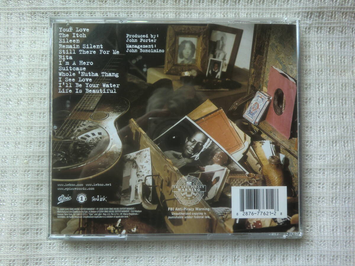 ★US ORG CD★KEB' MO'★SUITCASE/REMAIN SILENT★06'DELTA BLUES名盤★の画像2