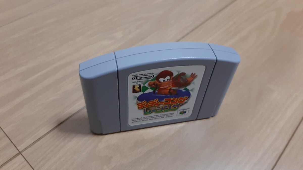 ディディーコングレーシング【動作確認済み】 Nintendo 64 任天堂【同梱可能】ソフト カセット レトロ ゲーム 昭和_画像4